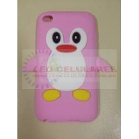 CAPA SILICONE APPLE IPOD TOUCH 4G PINGUIM